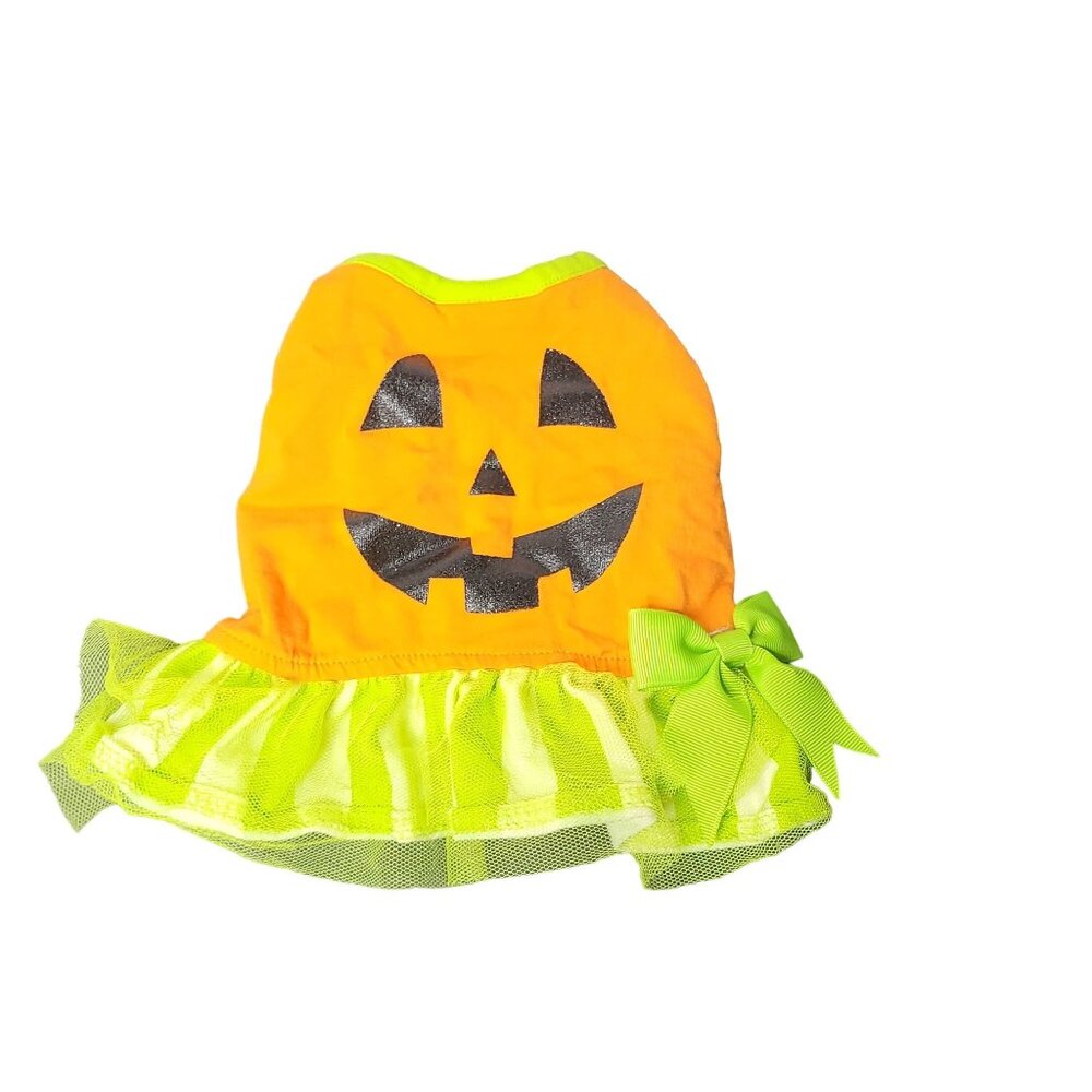 Martha Stewart Pets Pumpkin Tutu‎ Dog Dress Halloween Small